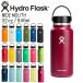  гидро flaskHydro Flask 32oz 946ml Wide Mouth нержавеющая сталь бутылка Berry