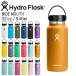  гидро flaskHydro Flask 32oz 946ml Wide Mouth нержавеющая сталь бутылка Fossil