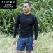  Lynn темно синий мокрый костюм 1mm Surf жакет LA стиль длинный рукав Tapper / Rincon WetSuit LA Style Kill Surf jacket 1mm LS Jacket