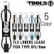 �c�[���X ���[�V���R�[�h ���E���[�Y 1.8m�~6mm �t�B�b�V�� ���f�� / Tools LeashCord Lowers 6ft�~6mm Fish Model