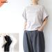 HAVERSACK 60/2 носорог ro небо .do Ла Манш вырез лодочкой T Roll-up sleeve crew neck tee / 612625