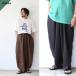 HARVESTYlinen легкий цирк брюки 40s-Linen Canvas Circus Pants A12608 (Charcoal)