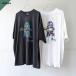 Bohemians Printed T-shirt Flower Bogey [Loose Fit]