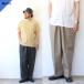 weac. 2 tuck Work широкий тигр u The -/ высокая плотность хлопок пишущая машинка STANDARD WIDE PANTS-Cotton Typewriter