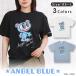 ANGEL BLUE �u����T�V���c/�n���[�|�[�Y�v �G���W�F���u���[ �L�����N�^�[T�V���c ���f�B�[�X ���� �u�����h T�V���c �J�b�g�\�[ �i�J�������� �R�b�g�� ��