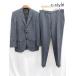 A850 [ популярный ] NEWYORKER новый yo- машина 2B tailored jacket брюки A6 серый 16-07-2120 выставить | O*