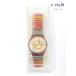 L679 [ популярный ] swatch Swatch Curry Powder GR125 наручные часы оттенок красного | N*