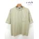P574 [ прекрасный товар ] 430 FOURTHIRTY four sa-ti короткий рукав футболка 0 хаки серия S/S BIG TEE 21-009 | *