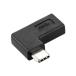 USB3.1 Type-C изменение адаптер (3 шт. комплект ) 90 раз угол имеется L знак type USB-C мужской to женский [L type удлинение адаптер Type C изменение USB3.1 ]