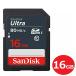 TfBXN SDHCJ[h 16GB ULTRA Class10 UHS-1 80MB/s SDSDUNS-016G-GN3IN SDJ[h SanDisk COe[