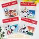  почтовая доставка OK Ghibli товары Panda ko Panda набор наклеек ( все 4 рисунок * выбор тип ) Studio Ghibli подарок герой ... хлеб kopa....- наклейка .-....