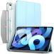  продажа . распродажа ESR iPadAir5 iPad Air4 кейс 2020 iPad 10.9 дюймовый половина прозрачный PC покрытие авто сон c функцией беспроводной зарядка соответствует три . Smart кейс 