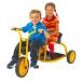  тандем трицикл детский трехколесный велосипед 2 посадочных мест ..MyRider Tandem Tricycle AFB3700