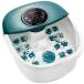 եåȥХ Ĵǽ 顼 Х֥졼 Х֥ Foot Spa/Bath Massager with Heat, Bulbbles,