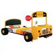  America school автобус type кроватная рама 146×245cm ребенок Zoomie Kids Albert Twin Car Bed ZMIE1777[