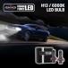 VISION FORCE LED клапан(лампа) H13 9008 стандарт Ame машина передняя фара передняя фара белый лампа 12V 30W 2 шт. комплект 1 год с гарантией клапан(лампа) лампочка 
