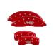 MGP стандартный товар 07-16y Jeep Compass pa Trio to особый дизайн суппорт тормоза покрытие красный Jeep Jeep решётка Logo 42003SJPLRD