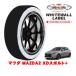 ե˥ Ρå WHITEWALL LABEL M 185/60R16 16 ޥĥ MAZDA2 DJ XDݥȡ 3DA-DJ5FS