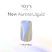 TOY's × INITYiz диагональный initi новый Aurora жидкий T-NL04 голубой 