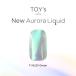 TOY's × INITYiz диагональный initi новый Aurora жидкий T-NL05 зеленый 