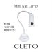 CLETOkreto Mini ногти лампа 15W беспроводной UV / LED соответствует 