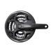 Shimano Shimano FC-M311 кривошип комплект 48-38-28T 170mm цепь защита имеется черный EFCM311C888CL