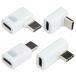 Type-C изменение адаптер 2 шт. комплект угол изменение L type L знак type распорка USB4 2.0 соответствует максимальный 240W 80Gbps Thunderbolt сменный изменение коннектор зарядка данные пересылка USB C модель C