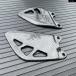  параллель импортные товары Kawasaki карбоновый задний подставка под ноги wing plate heel guard задний комплект ZX-10R 2011-2024