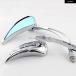  параллель импортные товары мотоцикл Teardrop type зеркало заднего вида 8MM 10MM адаптор Harley Cruiser chopper 