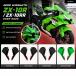 параллель импортные товары Kawasaki 2024 мотоцикл боковой wing let спойлер retro пустой сила обтекатель обтекатель фиксация wing ZX-10R 2022-2025