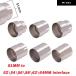  параллель импортные товары 51MM 52 54 56 58 62 64MM выхлоп адаптор мотоцикл мотоцикл muffler труба коннектор нержавеющая сталь изменение 
