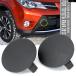  параллель импортные товары Toyota RAV4 XA40 2013-2015 53285-0R060 53286-0R060 передний фаркоп покрытие бампер прицеп тяга правый левый колпак 2 шт. комплект машина детали 