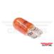  клапан(лампа) T10 orange Wedge Mini L194NA янтарь 12V 5W