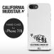 [ специальный цена!]kyaru Wing оригинал California грязь Star смартфон кейс M модель iPhone7/8 жесткий чехол 