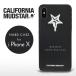 [ специальный цена!]kyaru Wing оригинал California грязь Star смартфон кейс N модель iPhoneX жесткий чехол 