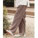 [CAMBIO( can bio)]Multi Stripe Wide Straight Pants широкий распорка брюки (CAM25SS-008)