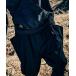 [glamb( грамм )]Sarrouel Rib Cropped Pants обезьяна L ребра укороченные брюки (GB0325-P13)