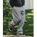 [CAMBIO( can bio)] Lining Boa Sweat Wide Straight Pants широкий распорка брюки (A50025cmb)