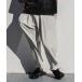 [CAMBIO( can bio)]Lyocell Blend Lightweight Cardboard Knit Pantsba Rune брюки (S65626cmb)