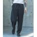 [MROLIVE( Mr. оливковый )] T-R POWDER CLOTH -DRAWSTRING TAPERED PANTS конические брюки (M261119)