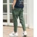 [CAMBIO( can bio)]Stretch Saruel Tight Tapered Pants шаровары 