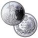 * America cent go-tens silver round 1 ounce original silver coin 