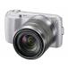 SONY α NEX-C3 zoom линзы комплект серебряный хорошая вещь рабочее состояние подтверждено 1 месяцев с гарантией маленький размер легкий беззеркальный 