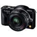 Panasonic LUMIX GF3 zoom комплект черный хорошая вещь рабочее состояние подтверждено 1 месяцев с гарантией маленький размер легкий беззеркальный 