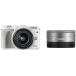 Canon ߥ顼쥹㥫 EOS M3 ֥󥺥å(ۥ磻) EF-M15-45mm F3.5-6.3 IS STM EF-M22mm F2 STM ° EOSM3WH-WLK2