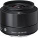 SIGMA замена линзы 19mm F2.8 DN Black линзы микро four sa-z для хорошая вещь рабочее состояние подтверждено 1 месяцев с гарантией замена линзы 