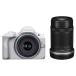 [ новый товар ]Canon Canon EOS R50 двойной zoom комплект белый 