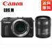  Canon Canon EOS M чёрный корпус EF-M 18-55mm черный линзы комплект беззеркальный однообъективный камера б/у 