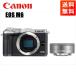 �L���m�� Canon EOS M6 �V���o�[�{�f�B EF-M 22mm F2 �V���o�[ �P�œ_ �p���P�[�L �����Y�Z�b�g �~���[���X��� �J���� ����
