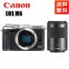 �L���m�� Canon EOS M6 �V���o�[�{�f�B EF-M 55-200mm �u���b�N �]�� �����Y�Z�b�g �~���[���X��� �J���� ����